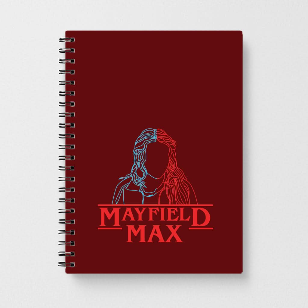 Blue And Red Max Notebook