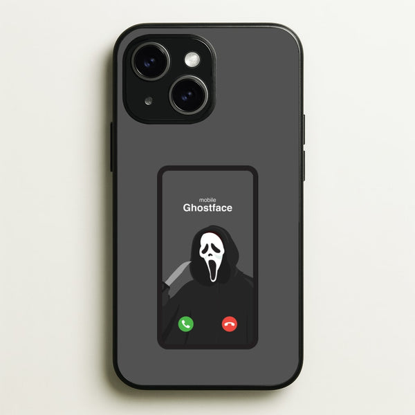 Caller ID Ghostface iPhone 15 Case