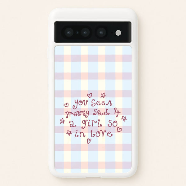 Dreamy Plaid Google Pixel 7 Pro Case