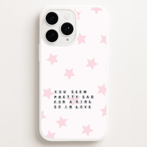 Pretty Sad Letter Beads iPhone 11 Pro Max Case