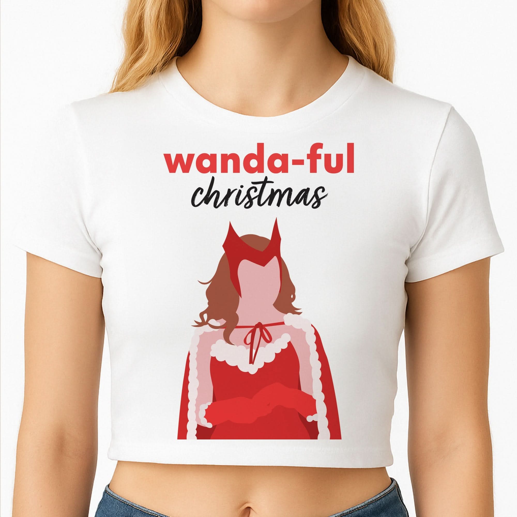 Wanda-ful Christmas Crop Top