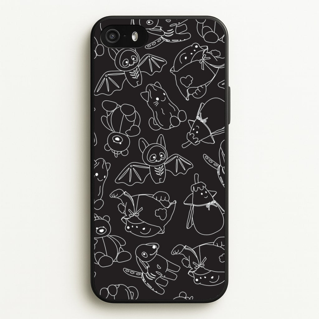 Halloween Plushies Pattern II - Halloween iPhone 5 / 5s / SE 2016 Case
