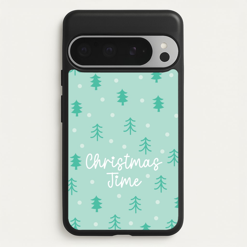 Cute Xmas Trees Pattern Google Pixel 9 Pro XL Case