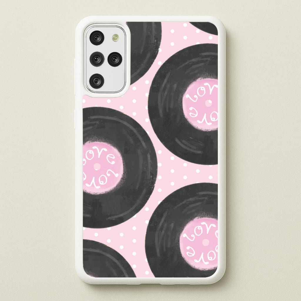 Thrifted Vinyl Polka Pattern Galaxy S20 Plus Case