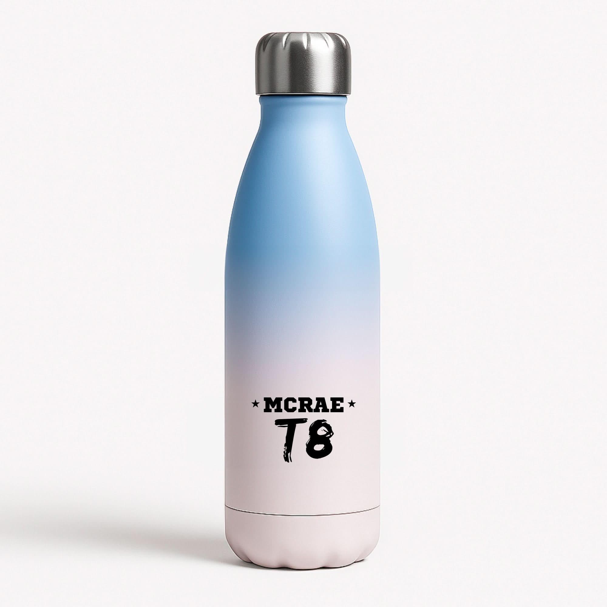 Pink T8 Sports Blue Water Bottle