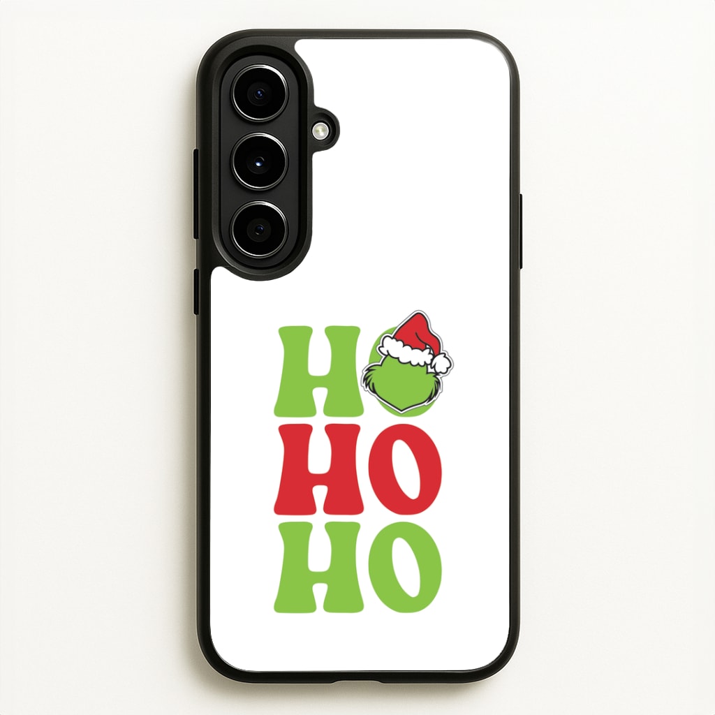 Green Ho Ho Ho Galaxy A56 Case