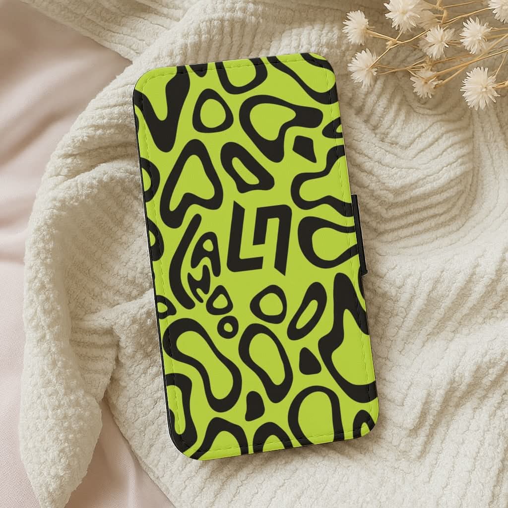 Norris Helmet Pattern Leather Phone Case