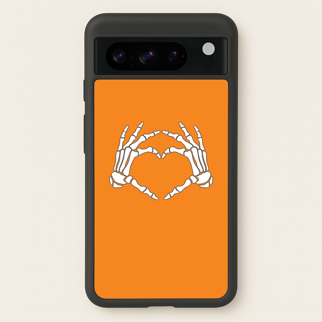 Skeleton Heart Google Pixel 8 Pro Case
