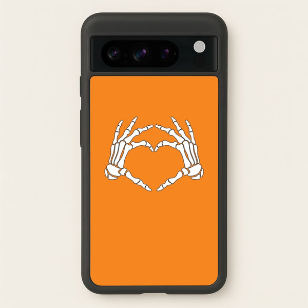 Skeleton Heart Google Pixel 8 Pro Case
