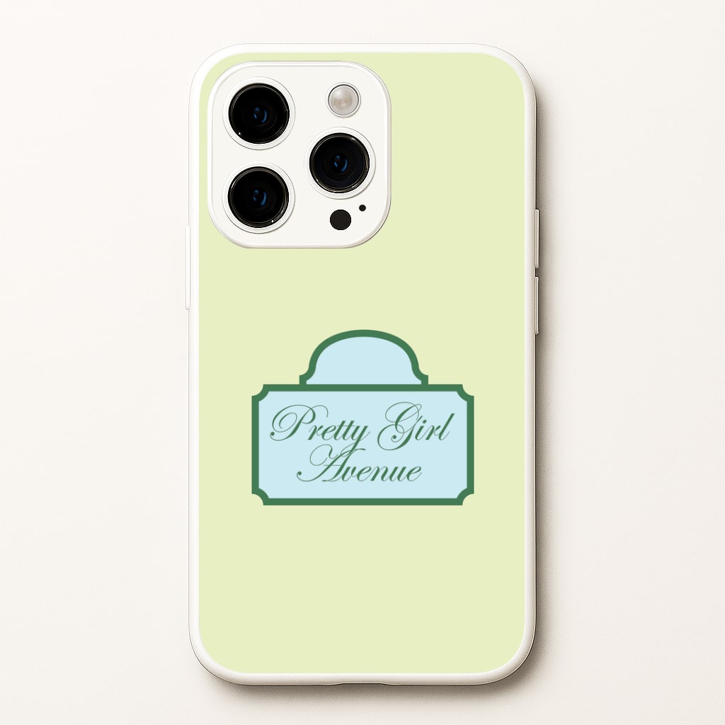 Pretty Girl Avenue iPhone 15 Pro Case