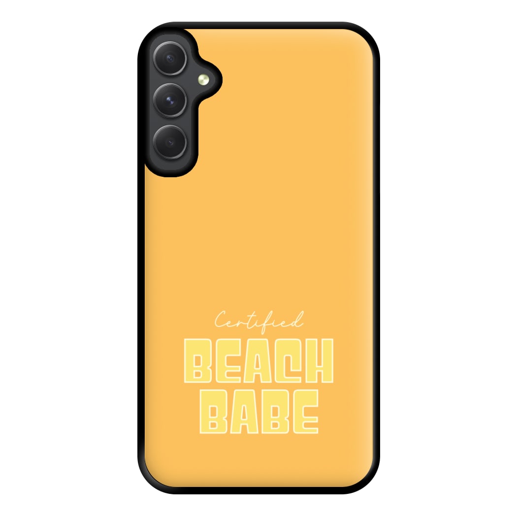 Certified Beach Babe Galaxy A34 Case