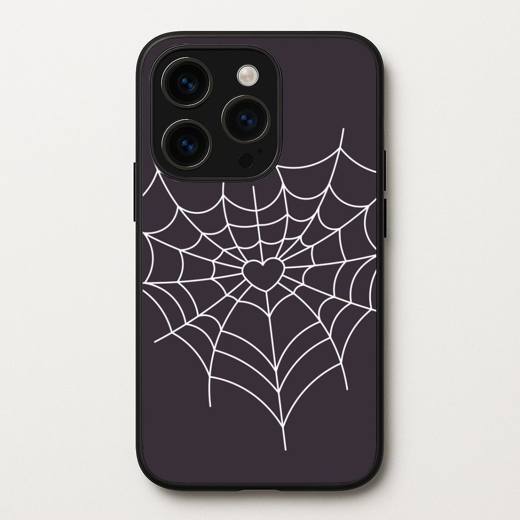 Spiderweb Hearts I iPhone 15 Pro Case