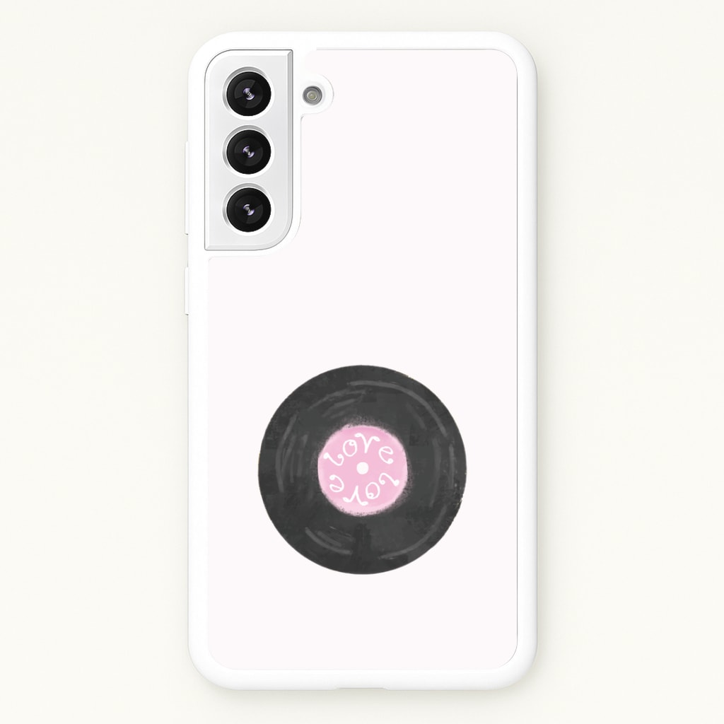 Love Vinyl Galaxy S21FE Case