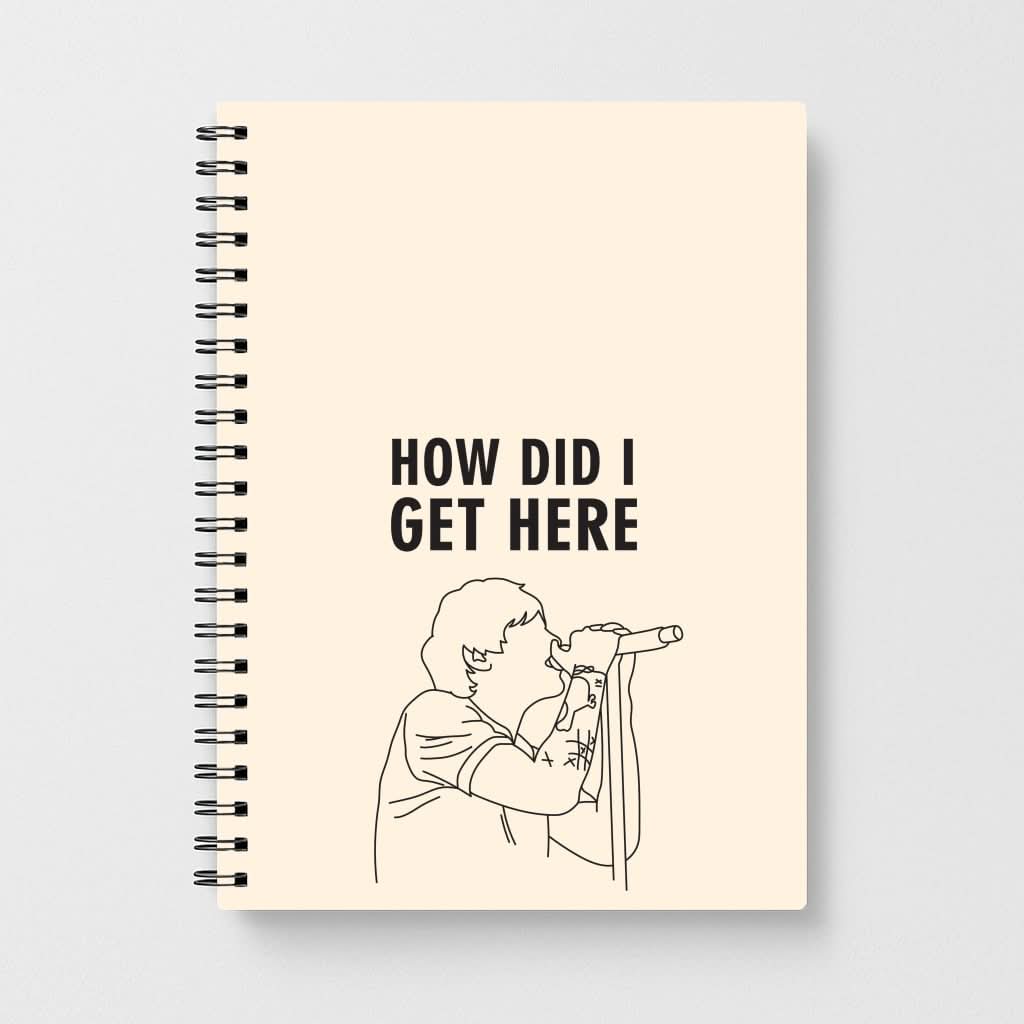 How Did I Get Here Outline Notebook
