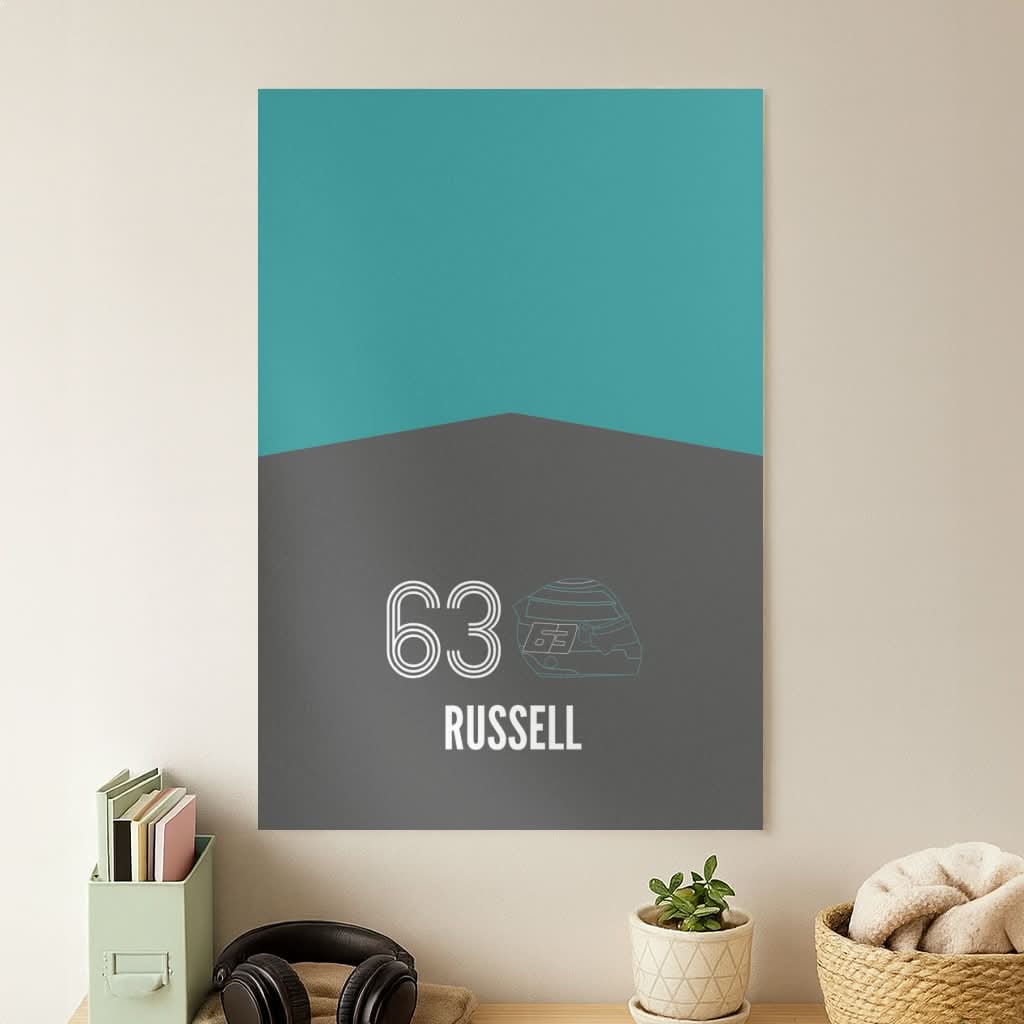 Russell Helmet 2026 Poster