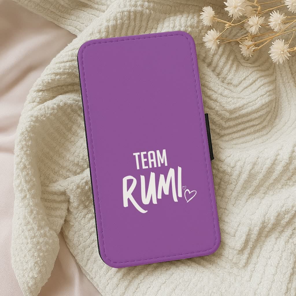Team Rumi Leather Phone Case