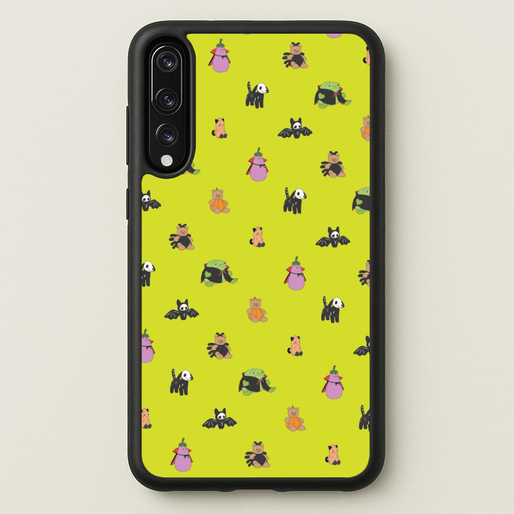 Halloween Plushies Pattern III - Halloween Huawei P20 Pro Case