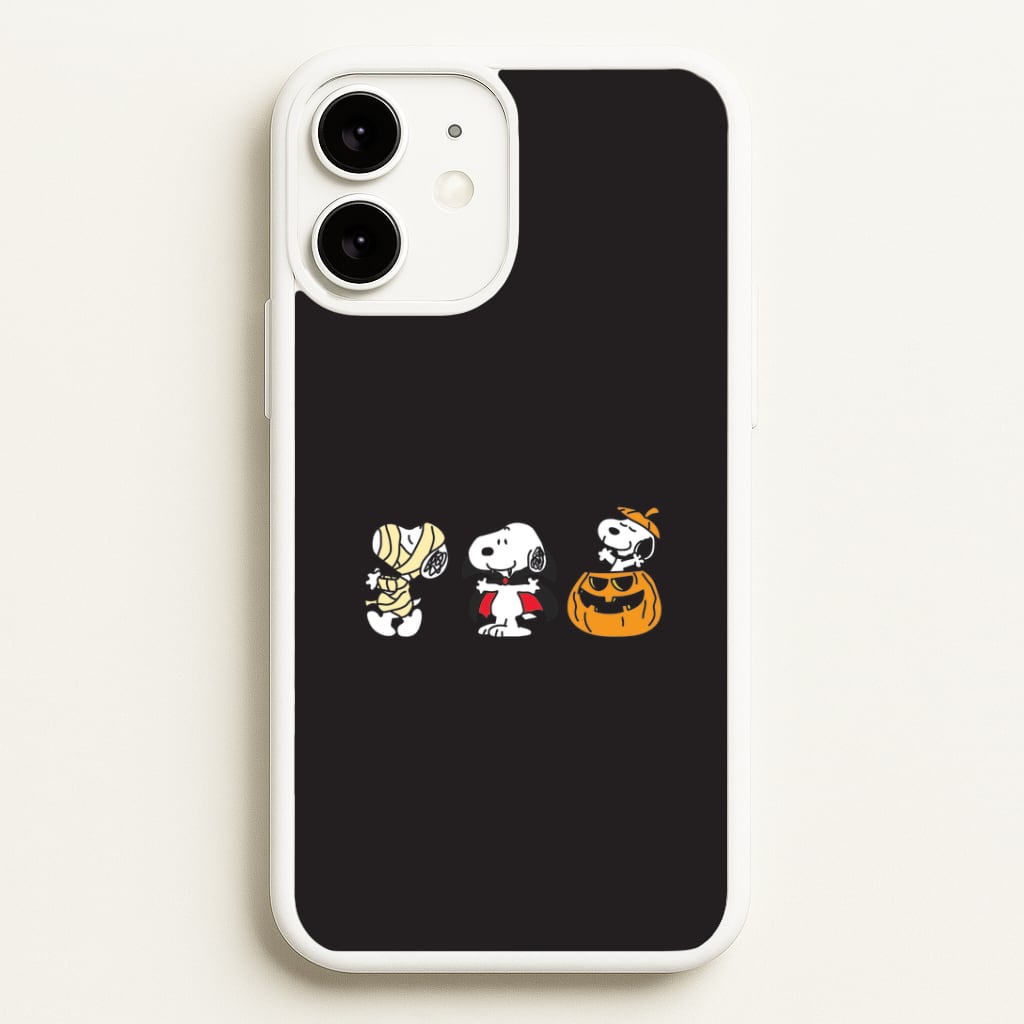 Cartoon Beagle Halloween Costumes iPhone 11 Case