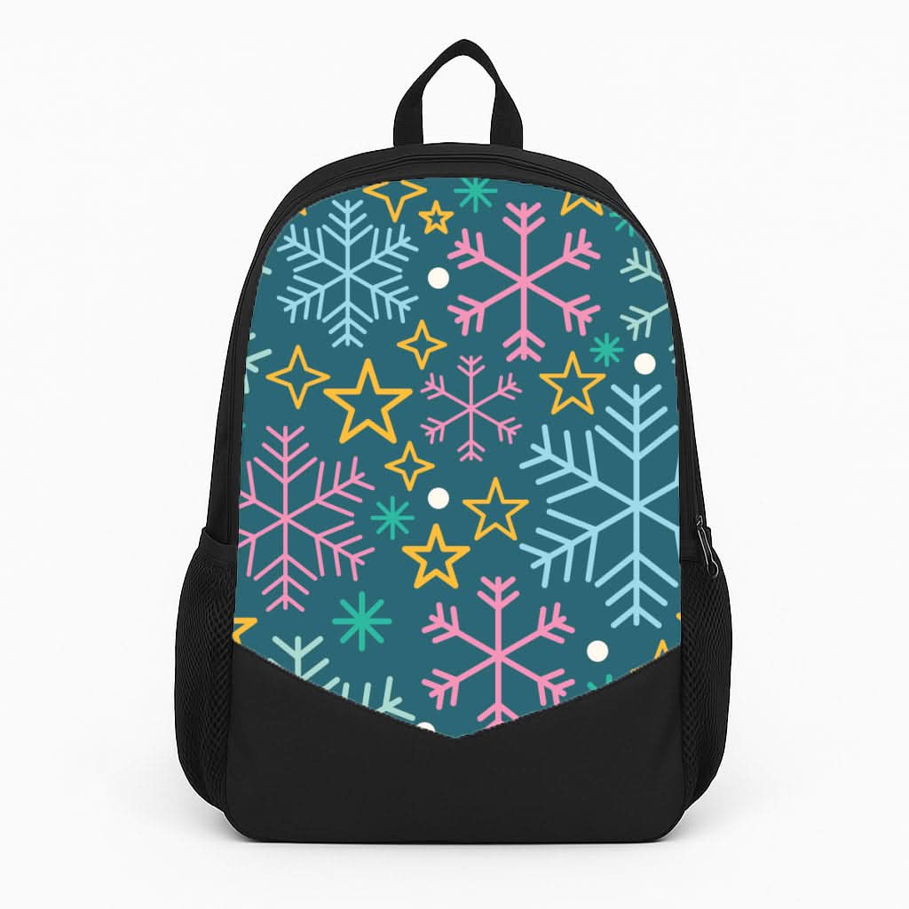 Colourful Christmas Symbols Pattern Backpack