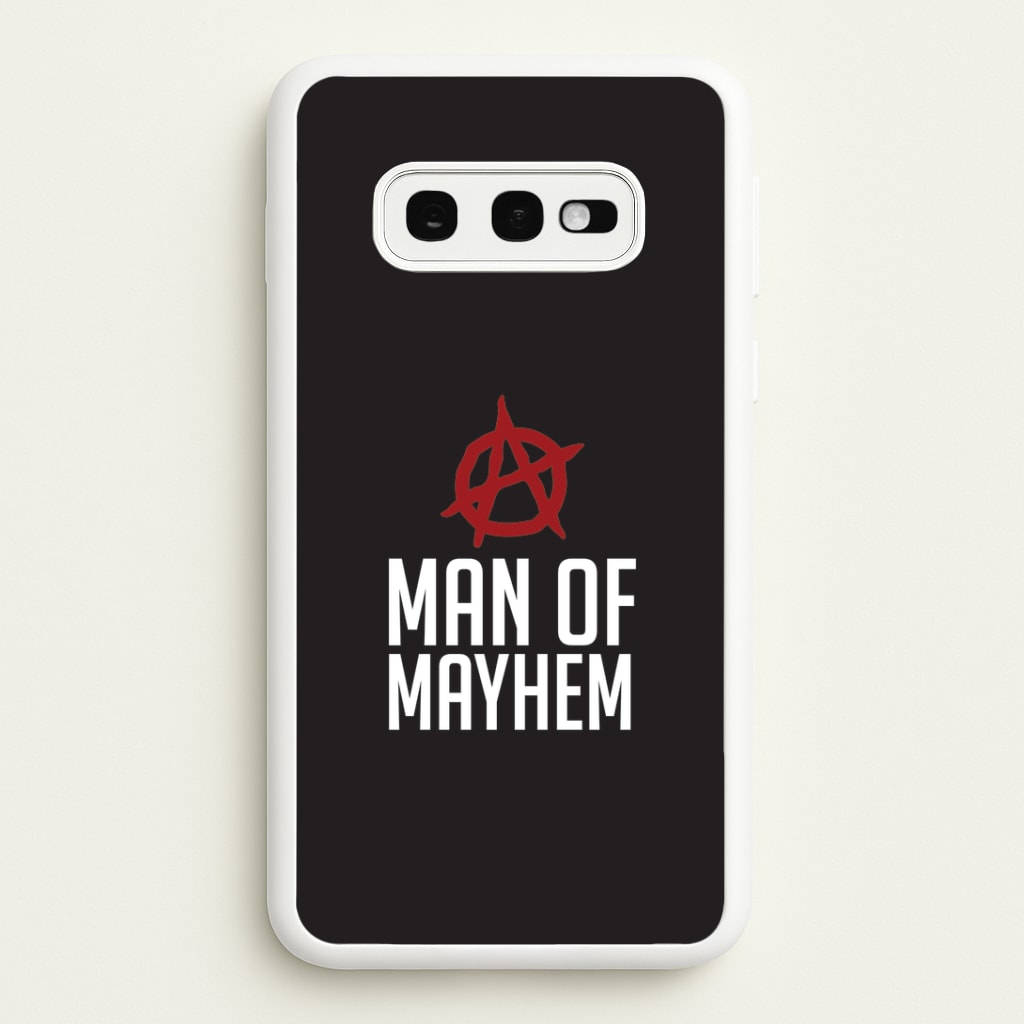 Man Of Mayhem Galaxy S10e Case