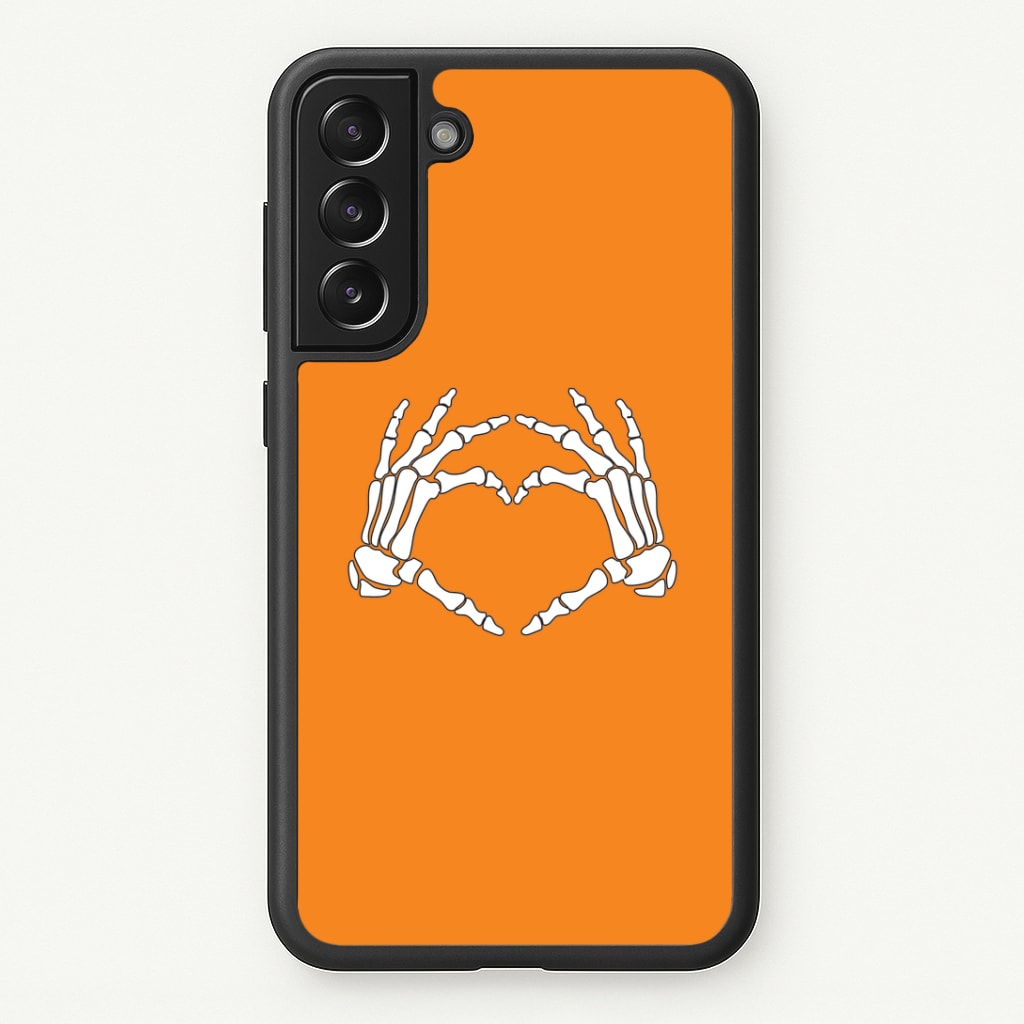 Skeleton Heart Galaxy S21 Case