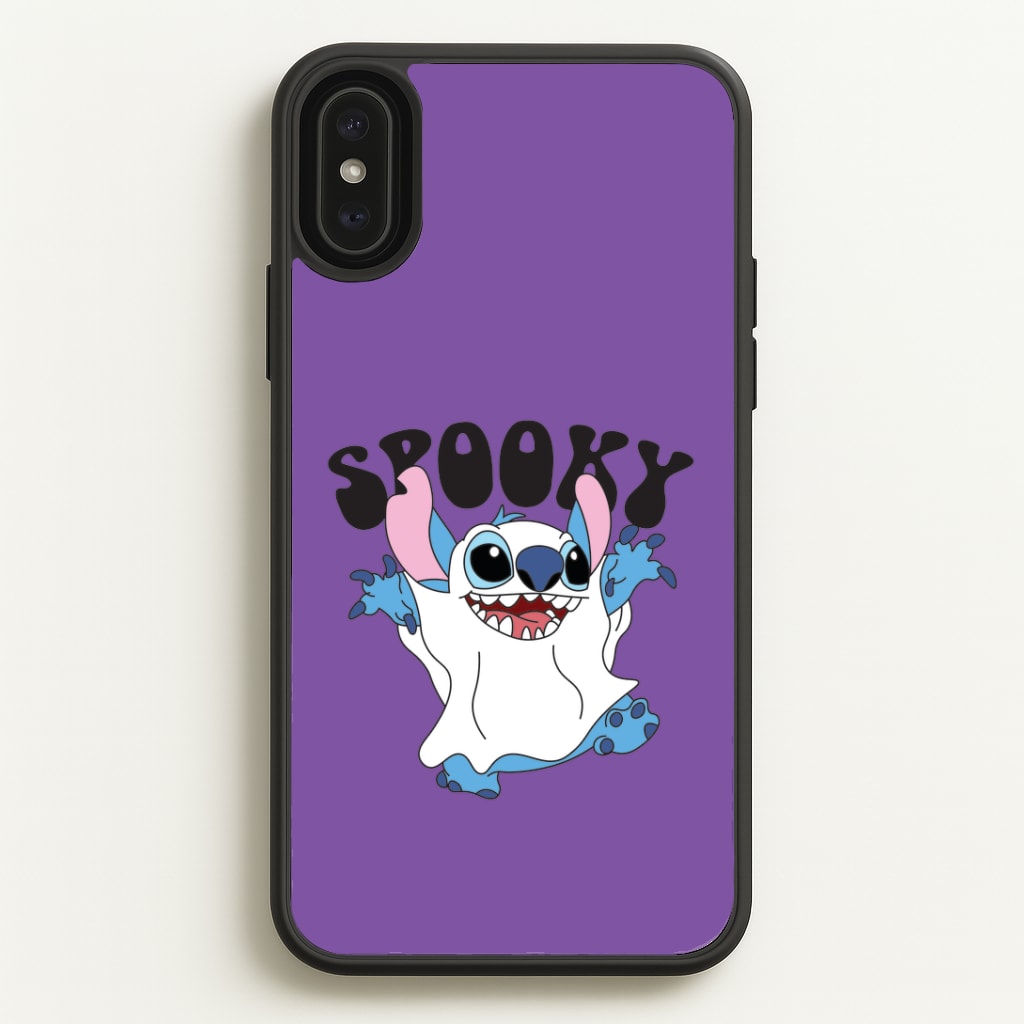 Spooky Cute Blue Alien iPhone XS Max Case