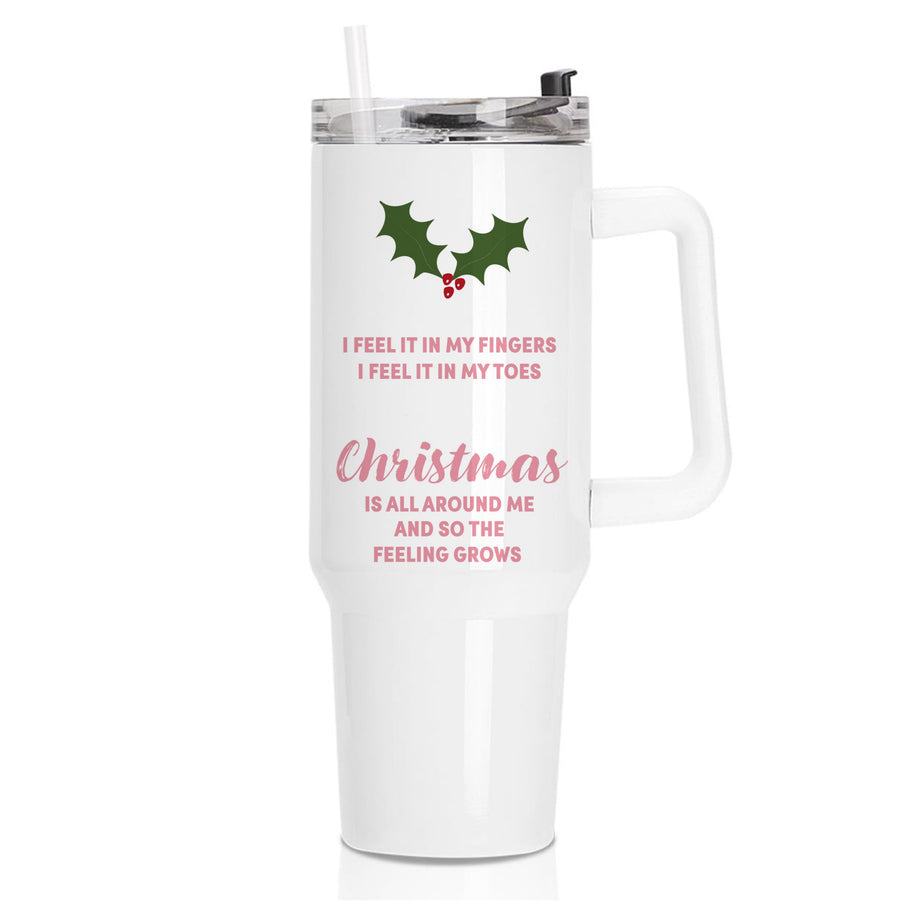 Christmas Is All Around Me - Love Actually Tumbler