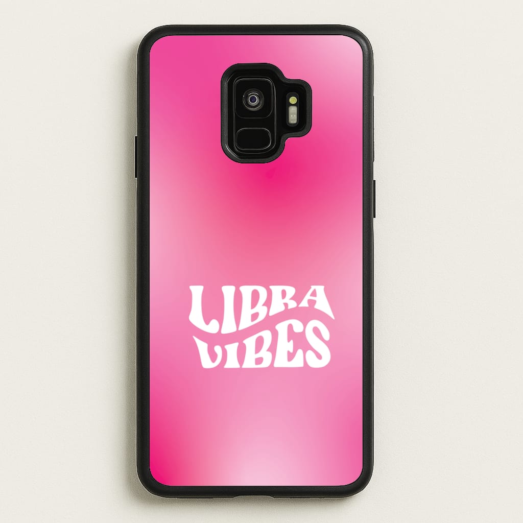 Libra Vibes Gradient Zodiac Galaxy S9 Case