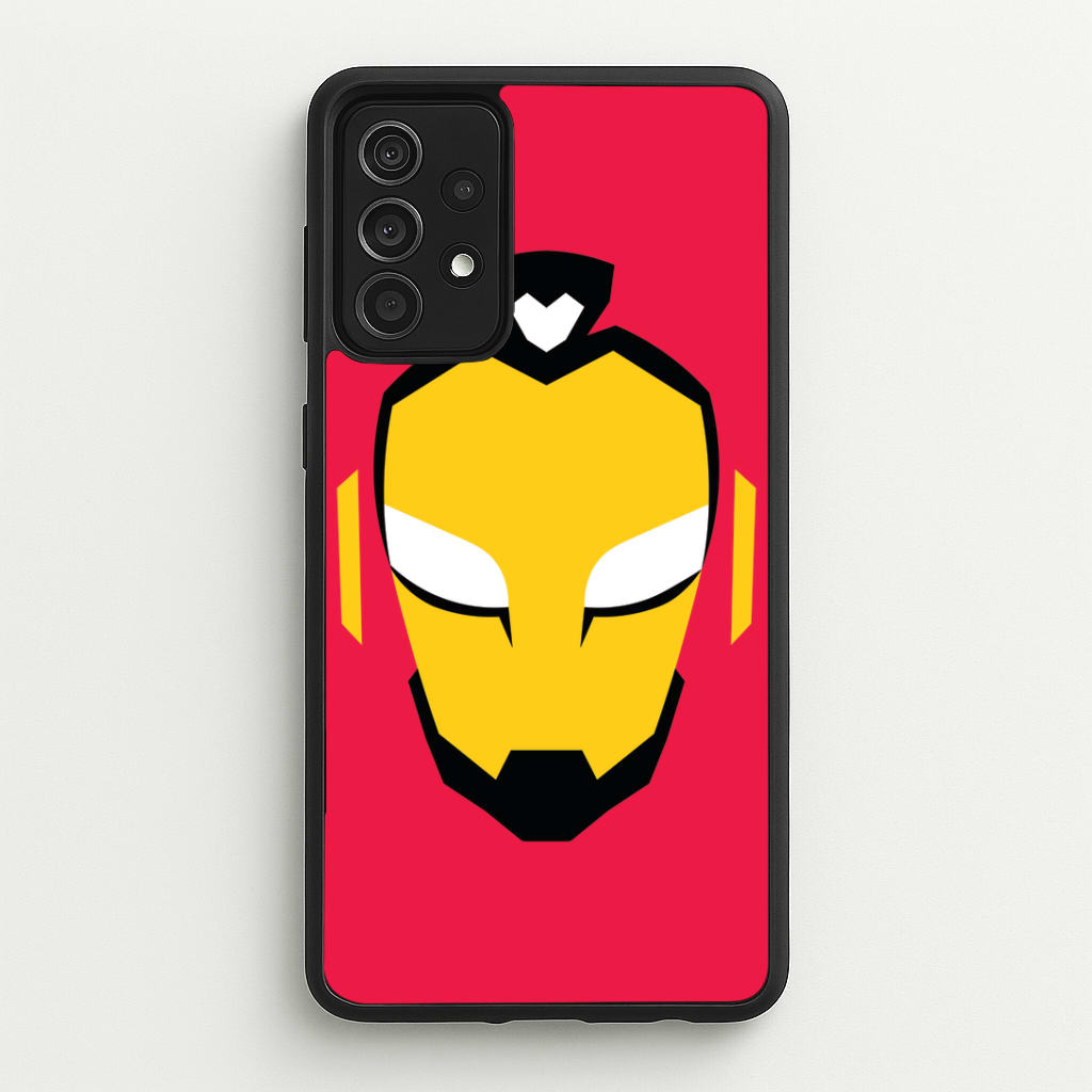 Metal Heart Hero Face Galaxy A52 / A52s Case