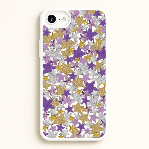 Mauve Stars Collage iPhone 6 Plus / 7 Plus / 8 Plus Case