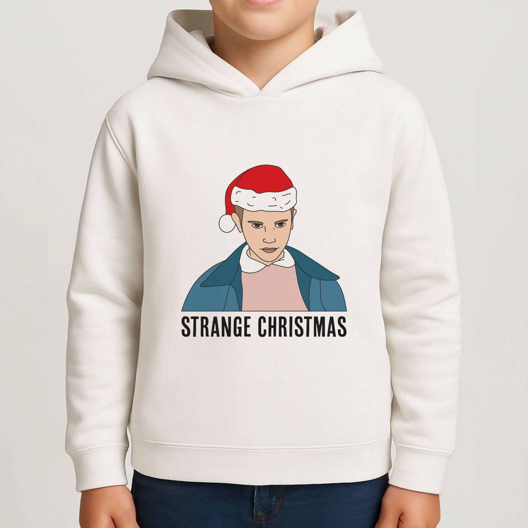 Strange Christmas Boys Hoodie