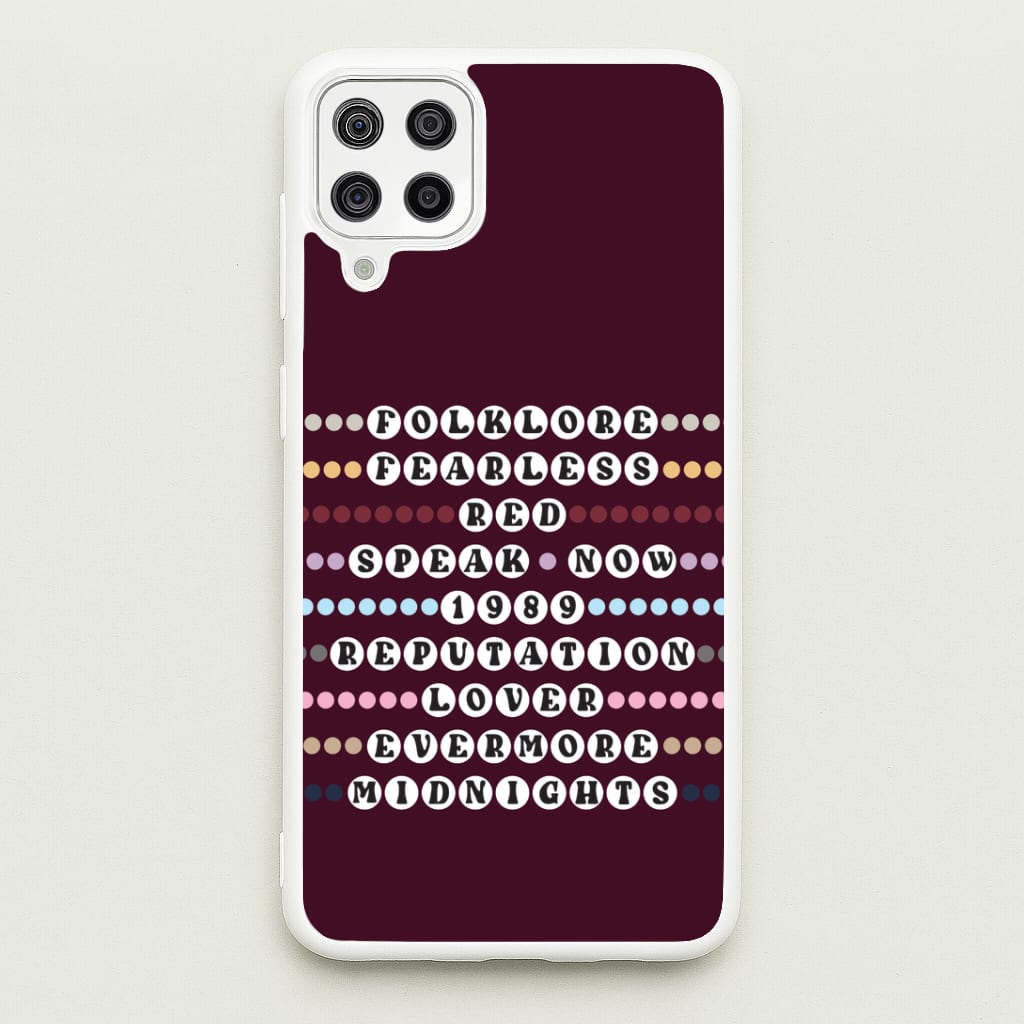 Concert Bracelets Galaxy A12 Case