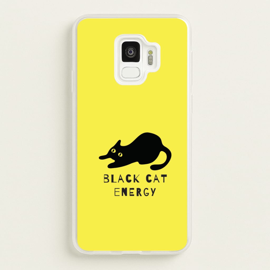 Black Cat Energy Galaxy S9 Case