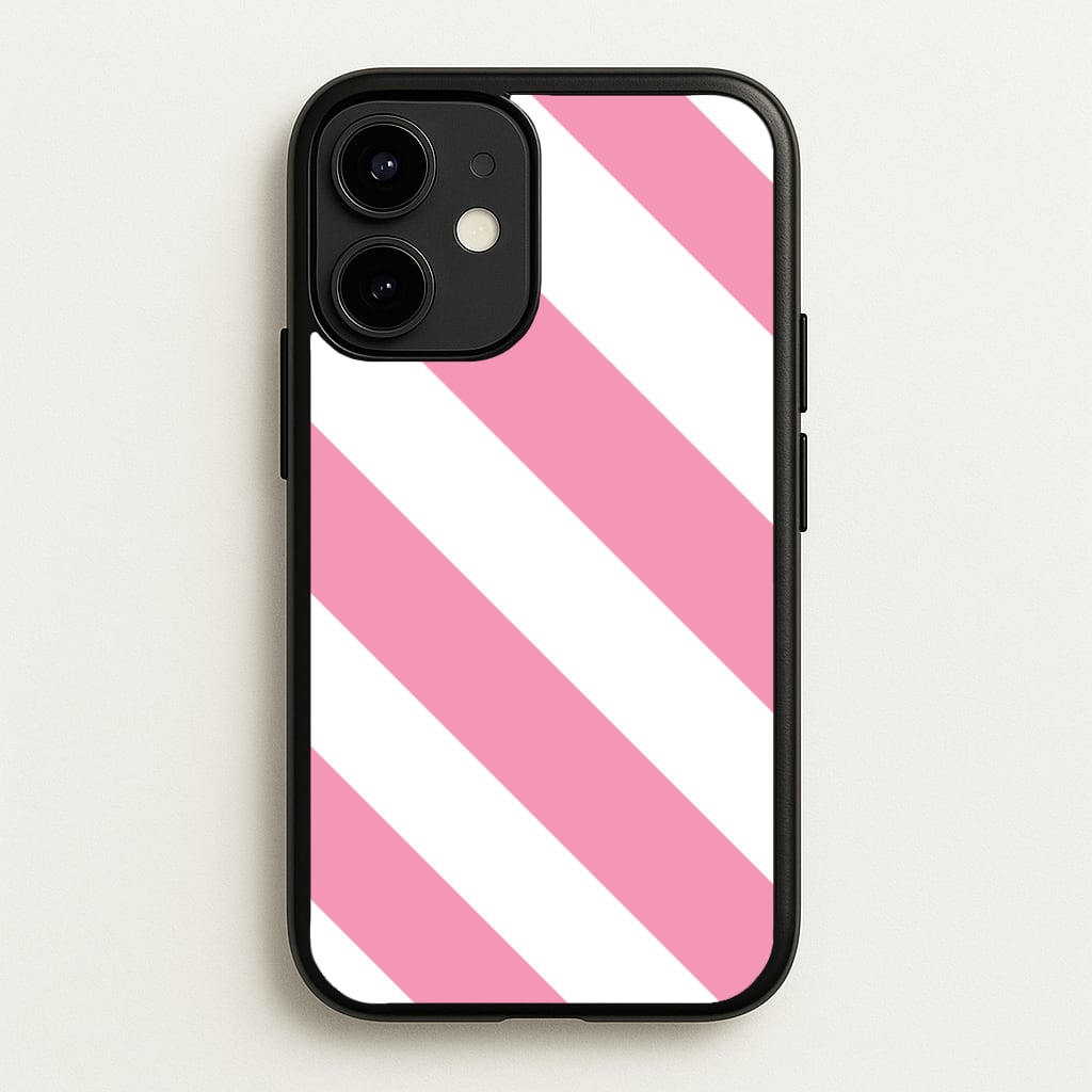 Candy Cane Stripes iPhone 12 / 12 Pro Case