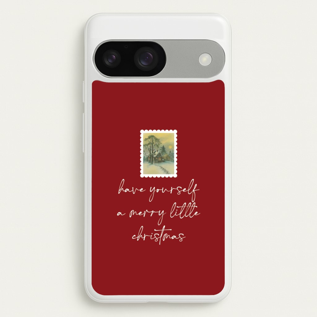 A Merry Little Christmas Stamp Google Pixel 9 / 9 Pro Case