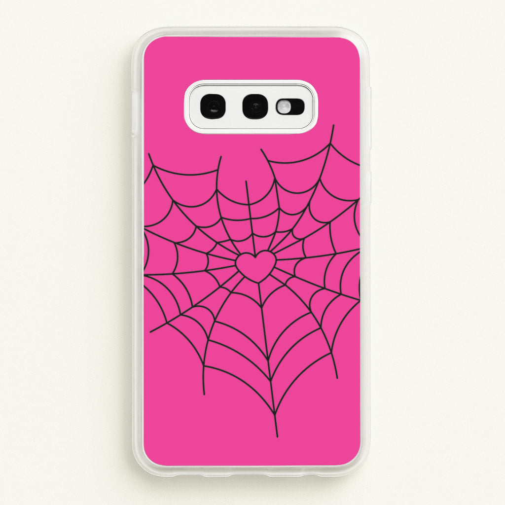 Spiderweb Hearts II Galaxy S10e Case