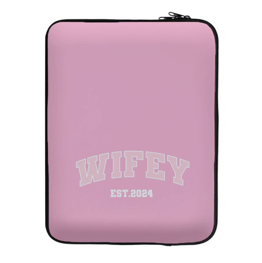 Wifey 2024 - Bridal Laptop Sleeve