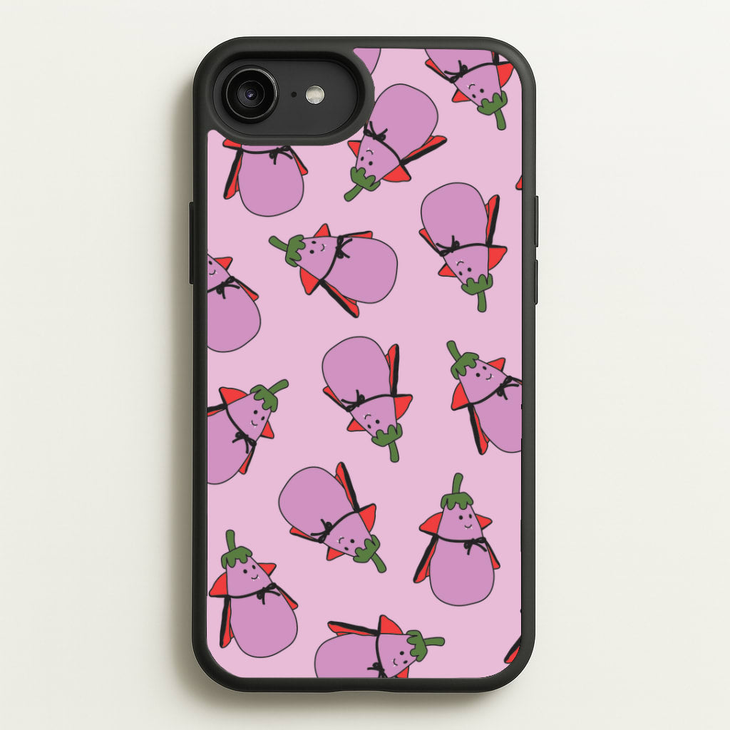 Vampire Vegetable Pattern - Halloween iPhone 6 Plus / 7 Plus / 8 Plus Case