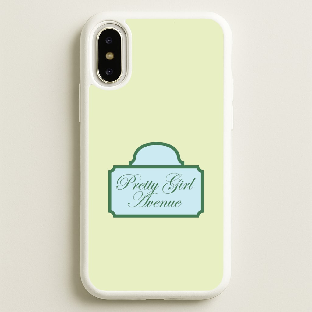 Pretty Girl Avenue iPhone X / XS Case