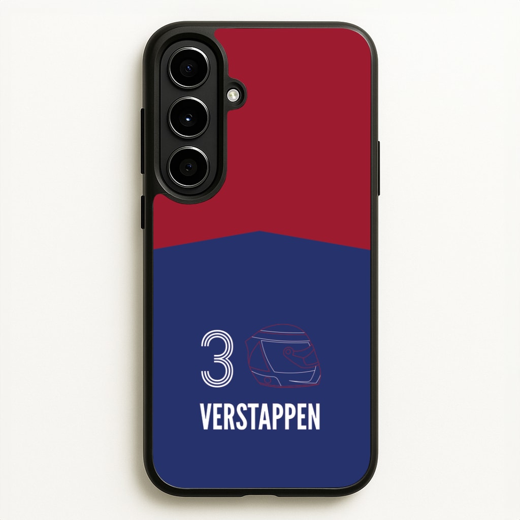 Verstappen Helmet 2026 Galaxy A56 Case