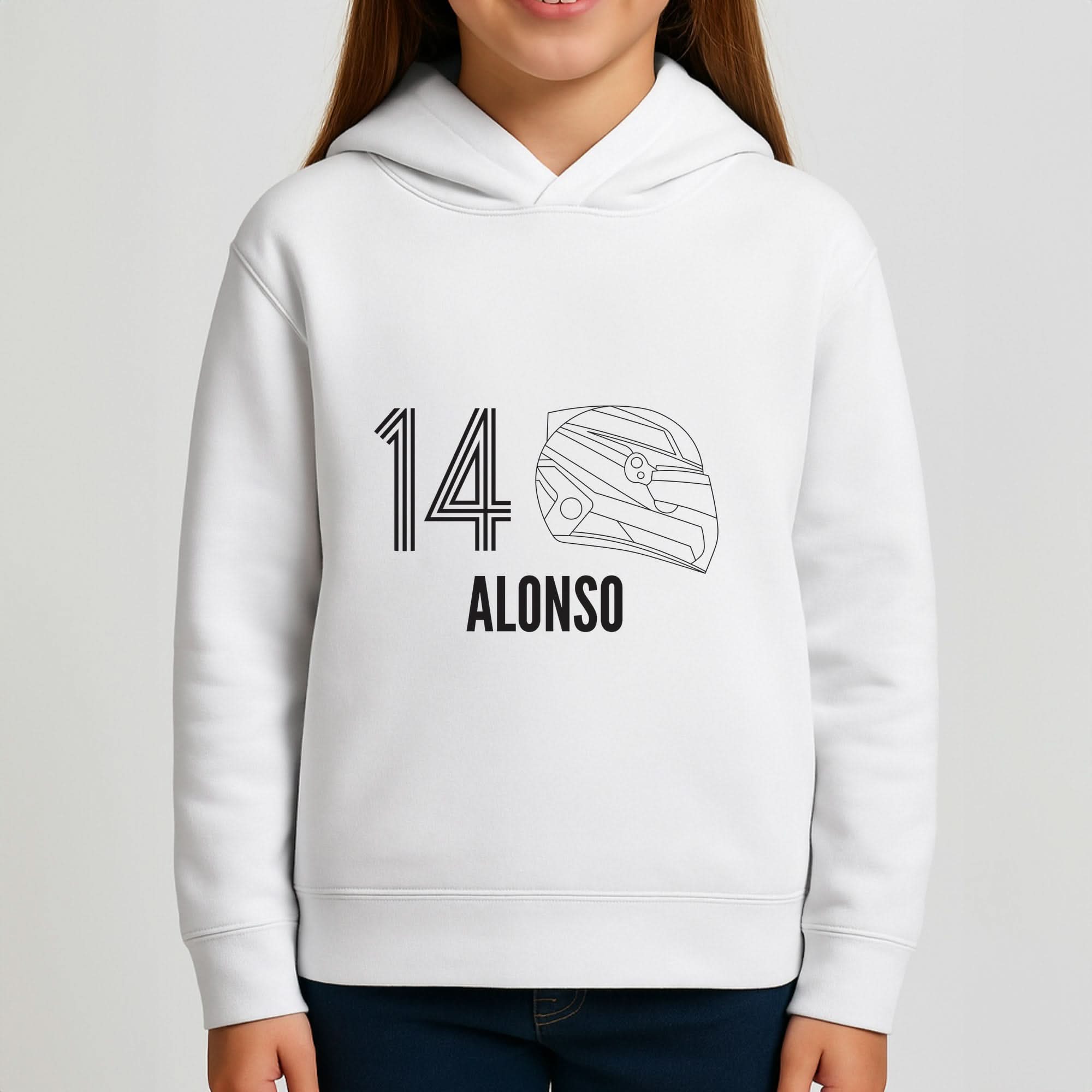 Alonso Helmet 2026 Girls Hoodie