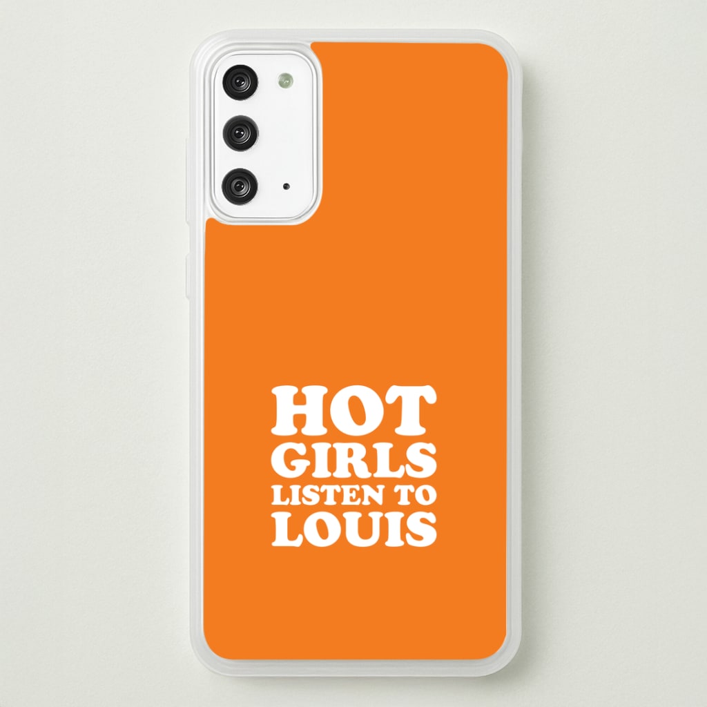 Hot Girls Listen To Louis Galaxy Note 20 Case
