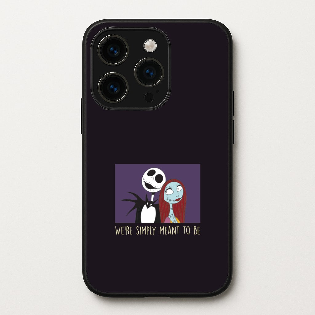 We're Simply Meant To Be iPhone 14 Pro Case
