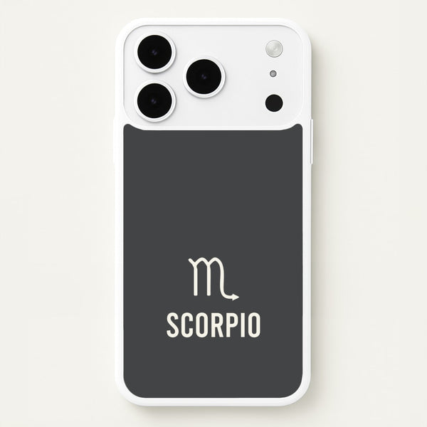 Scorpio Pastel Zodiac iPhone 17 Pro Case