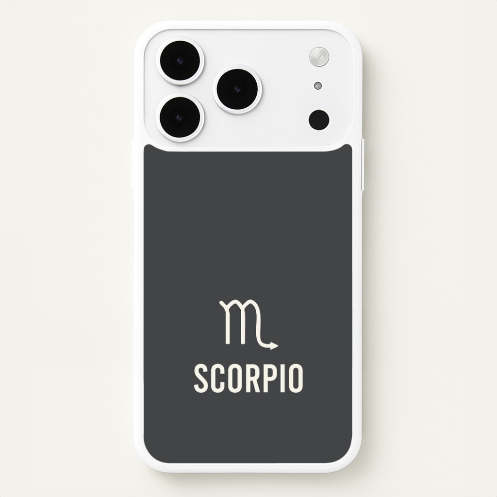 Scorpio Pastel Zodiac iPhone 17 Pro Max Case