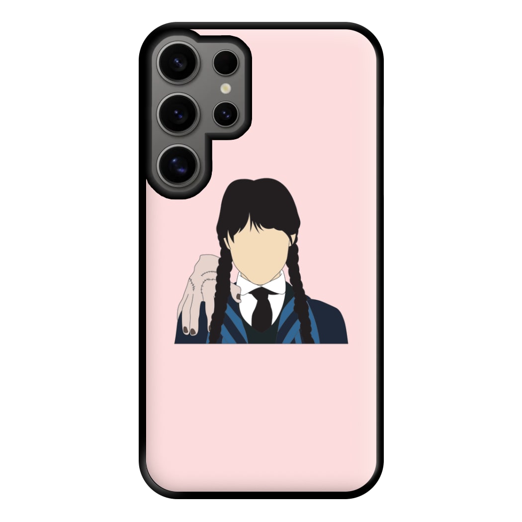 Wednesday And Thing Galaxy S24 Ultra Case