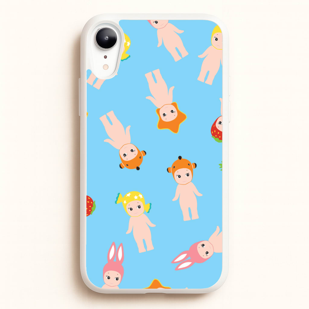 Angels Pattern iPhone XR Case