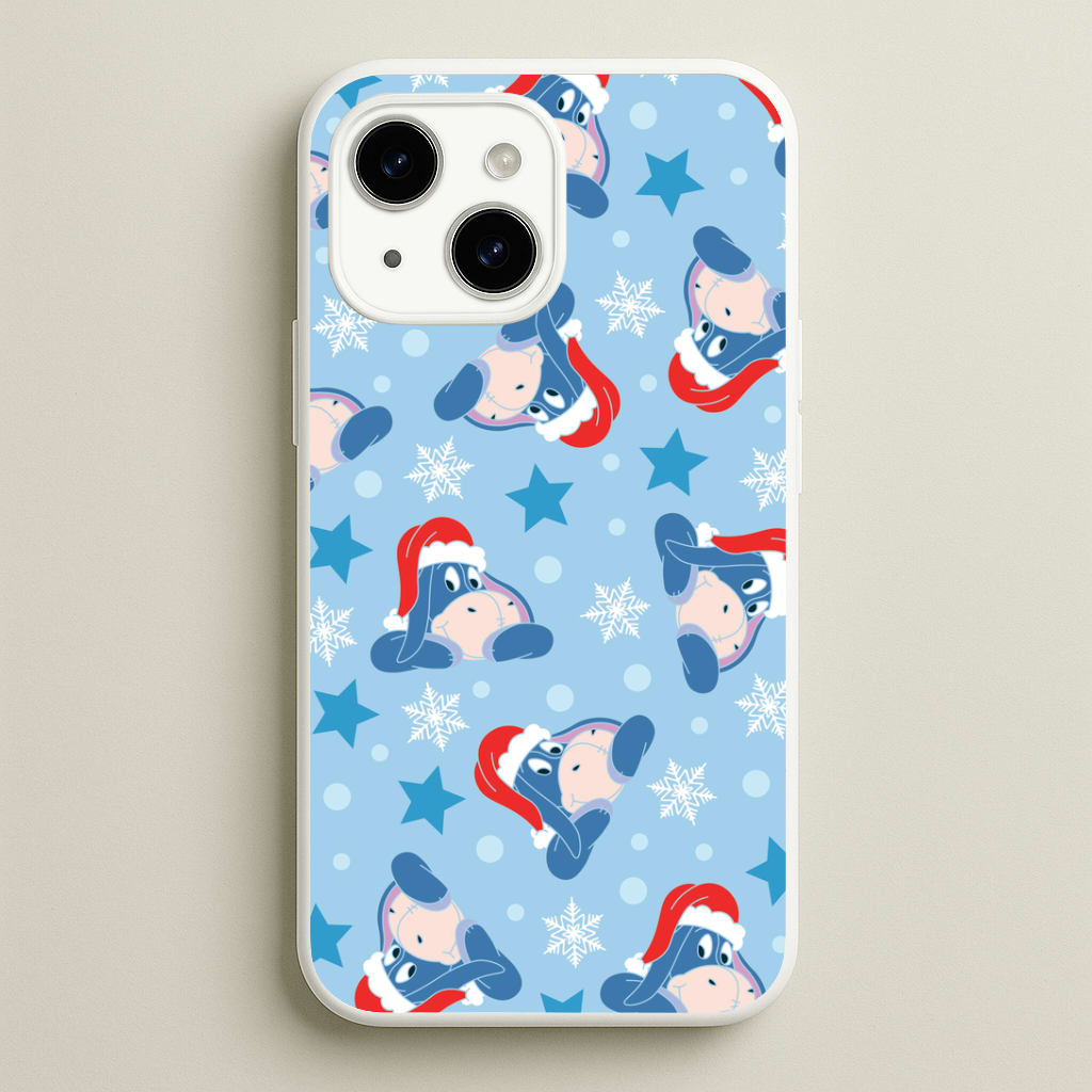 Cartoon Donkey Stars Pattern iPhone 15 Plus Case