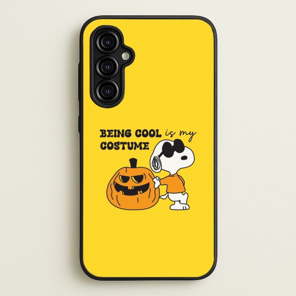 Being Cool Is My Costume Galaxy A54 Case