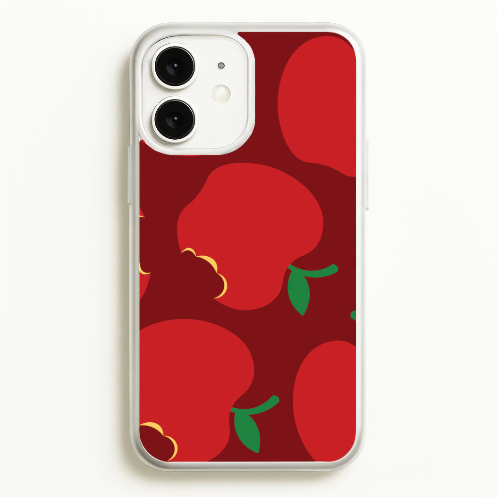 Teacher Apples Pattern iPhone 11 Case